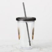 Australische Herdershond Rode Merle Aussie Acryl Drinkbeker (Links)