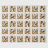 Australische Herdershond Rode Merle Aussie Cadeaupapier (Vlak)