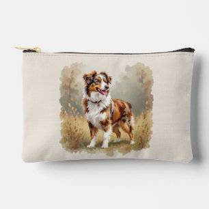 Australische Herdershond Rode Merle Aussie Etui