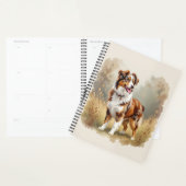 Australische Herdershond Rode Merle Aussie Planner (Display)
