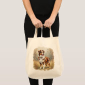 Australische Herdershond Rode Merle Aussie Tote Bag (Voorkant (product))