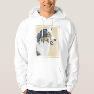 Australische Herdershond Schilderij - Originele Ho Hoodie