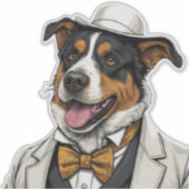 Australische herdershond sticker (Voorkant)