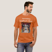 AUSTRALISCHE HERDERSHOND T-SHIRT (Voorkant volledig)