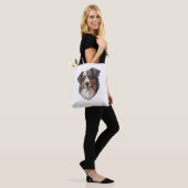 Australische herdershond tote bag (Op model)