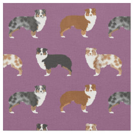 Australische herdershonden paars stof