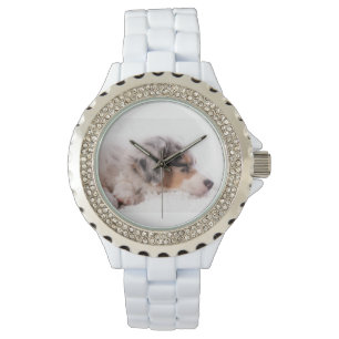 Australische herderspuppy horloge
