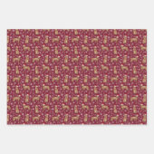 Australische hond Red Heeler Kerstmis Inpakpapier Vel (Voorkant 2)