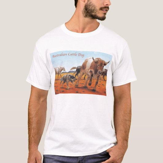 Australische hond van de veestapel t-shirt (Voorkant)