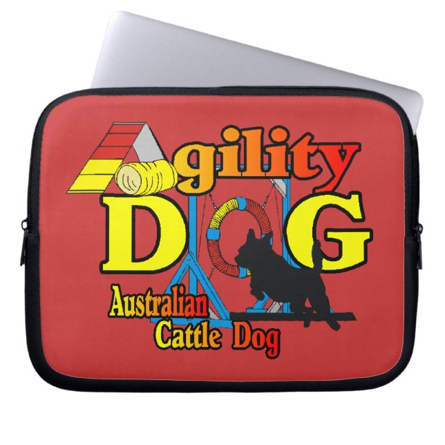 Australische hondbehang laptop sleeve (Voorkant)