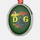 Australische hondbehang metalen ornament (Links)