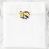 Australische hondbehang ronde sticker (Tas)
