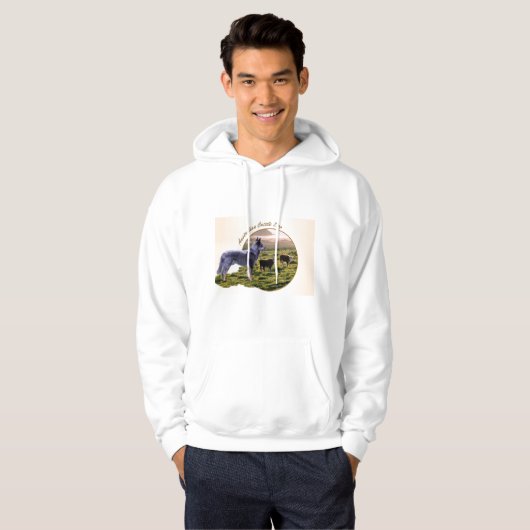 Australische hondkunst hoodie (Voorkant volledig)