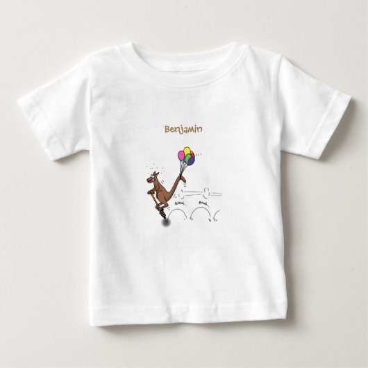 Australische humor kangaroo cartoon afbeelding (Voorkant)