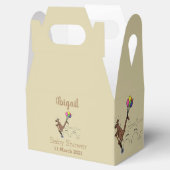 Australische humor kangaroo cartoon afbeelding bedankdoosjes (Geopend)