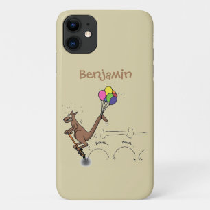 Australische humor kangaroo cartoon afbeelding Case-Mate iPhone case