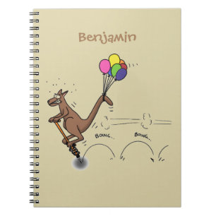 Australische humor kangaroo cartoon afbeelding notitieboek