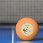 Australische humor kangaroo cartoon afbeelding pingpongbal (Net)