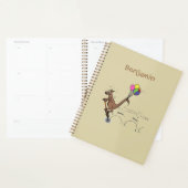 Australische humor kangaroo cartoon afbeelding planner (Display)