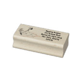 Australische humor kangaroo cartoon afbeelding rubberstempel (Stempel)