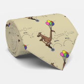 Australische humor kangaroo cartoon afbeelding stropdas (Opgerold)