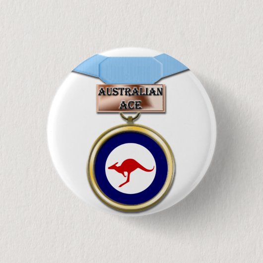 Australische ijsknop ronde button 3,2 cm (Voorkant)