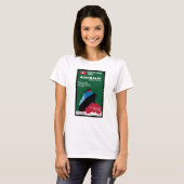 Australische immigratie kunst t-shirt (Voorkant volledig)