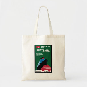 Australische immigratie  kunst tote bag