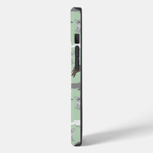 Australische inheemse dieren eucalyptus groen patr Case-Mate iPhone case (Achterkant / Links)