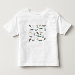 Australische inheemse dieren eucalyptus groen patr kinder shirts