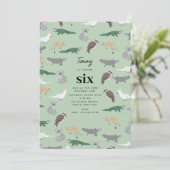 Australische inheemse dieren eucalyptus verjaardag kaart (Staand voorkant)