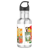 Australische inheemse flora BUSHLAND - Waterfles (Voorkant)