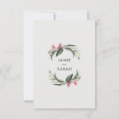 Australische inheemse Gom Blossom Sage RSVP (Achterkant)