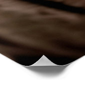 Australische inheemse Tasmaanse tijger Poster (Hoek)