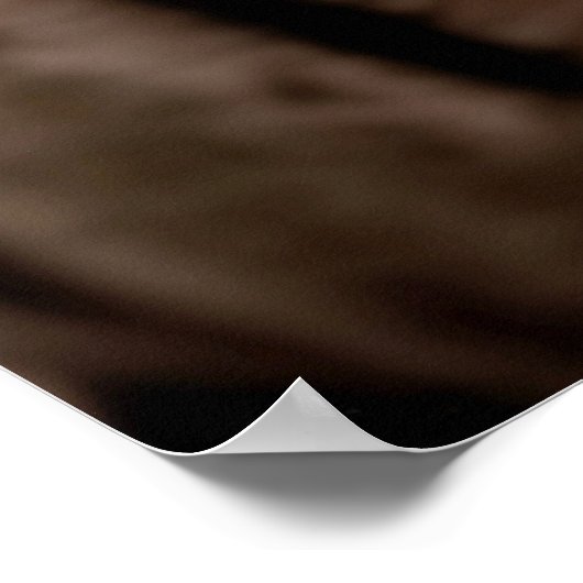 Australische inheemse Tasmaanse tijger Poster (Hoek)