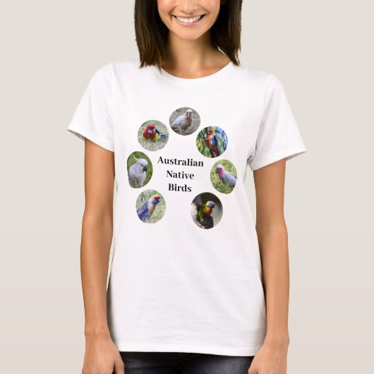 Australische inheemse vogels - Dames T-Shirt (Voorkant)
