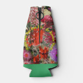 Australische inheemse wilde bloemen eigenwijze hou flesjeskoeler (Achterkant)