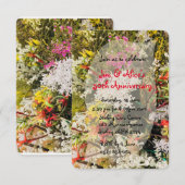 Australische inheemse wilde bloemen kaart (Voorkant / Achterkant)