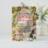 Australische inheemse wilde bloemen kaart (Staand voorkant)