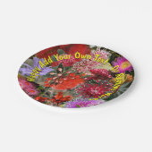 Australische inheemse wilde bloemen Klein 7" Papieren Bordje (Gekanteld)