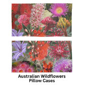 Australische inheemse wilde bloemen koning kussensloop