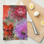 Australische inheemse wilde bloemen / thee theedoek (Quarter Fold)