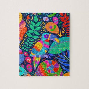 Australische Jungle Papegaai Kangoeroe Koala Legpuzzel