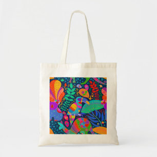 Australische Jungle papegaai kangoeroe koala Tote Bag