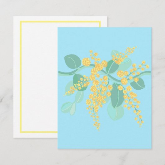 Australische Kaart voor watersluiting (Voorkant / Achterkant)