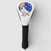 Australische kaketoe golfheadcover (Voorkant)