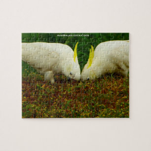 Australische kaketoes legpuzzel