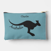 Australische Kangoeroe Aangepaste Naam & Kleur Etui (Achterkant)
