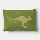 Australische Kangoeroe Aangepaste Naam & Kleur Etui (Achterkant)