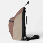 Australische Kangoeroe Aangepaste Naam & Kleur Sling Bag (Rechts)